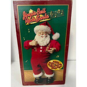 Jingle Bell Rock Santa Dancing Singing 1st Ed. 1998 Original Box Vintage VIDEO